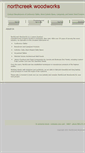 Mobile Screenshot of northcreekwoodworks.com
